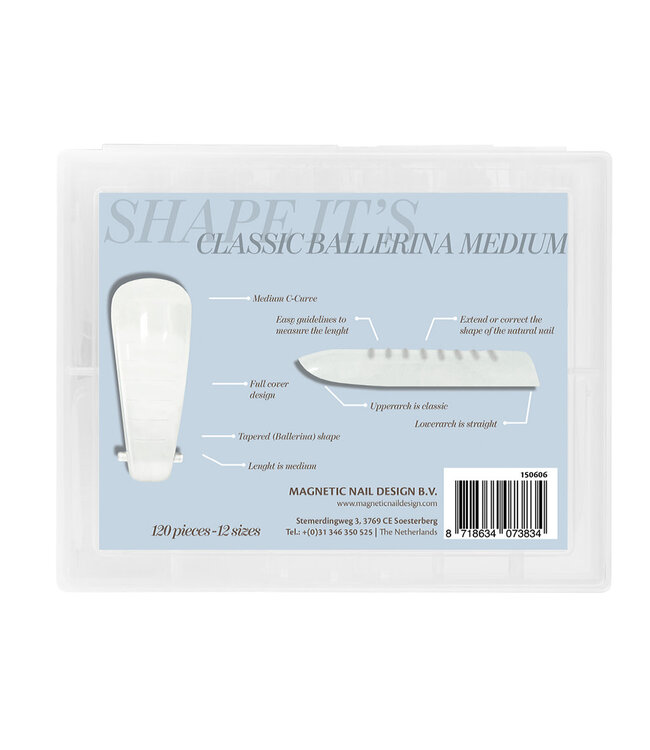 Shape It's - Classic Ballerina Medium 120 st.
