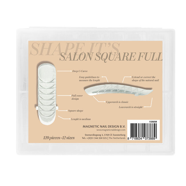 Shape It's - Salon Square Full 120 st.