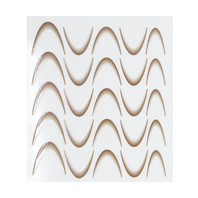 Flawless French Sticker - Brown