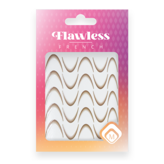 Magnetic Flawless French Sticker - Brown