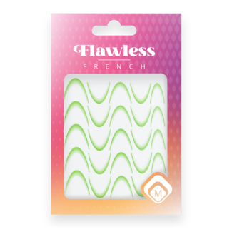 Magnetic Flawless French Sticker - Green