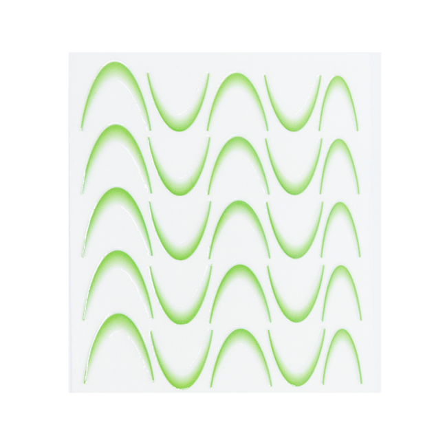 Flawless French Sticker - Green