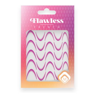 Magnetic Flawless French Sticker - Pink