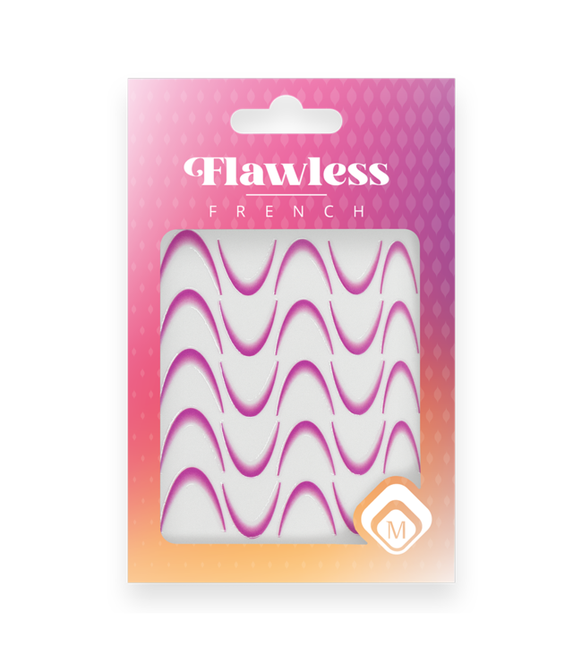 Flawless French Sticker - Pink