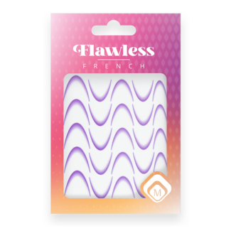 Magnetic Flawless French Sticker - Purple