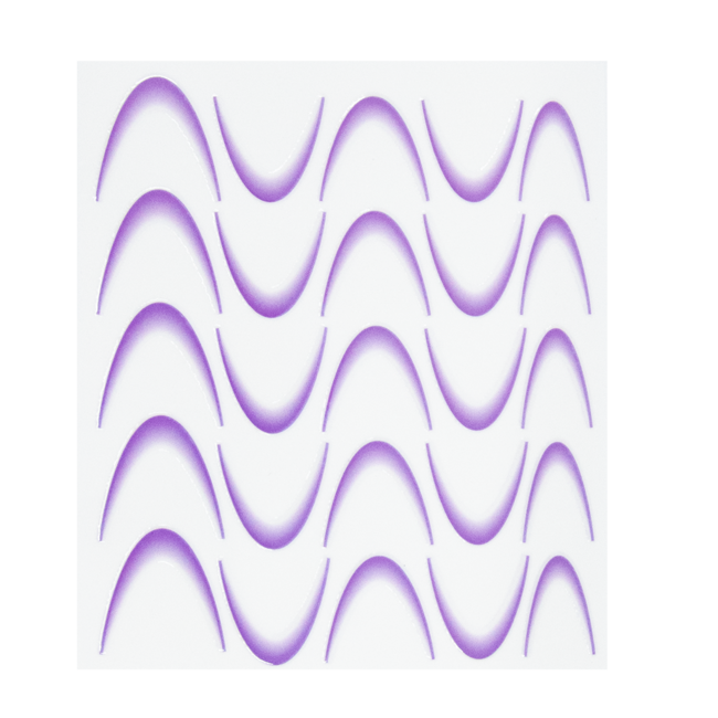 Flawless French Sticker - Purple