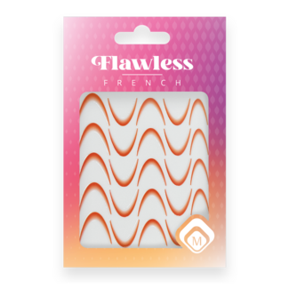Magnetic Flawless French Sticker - Red