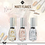 Set Matte Flakes Topgels