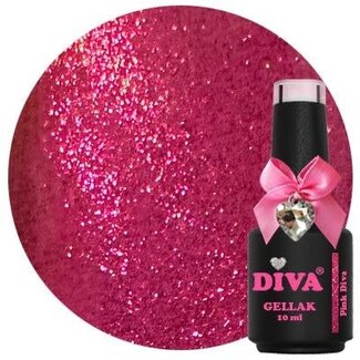 Diva 420 Gellak Cat Eye Pink Diva 10 ml.