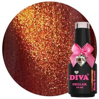 Diva 421 Gellak Cat Eye Blushy Bronzed 10 ml.