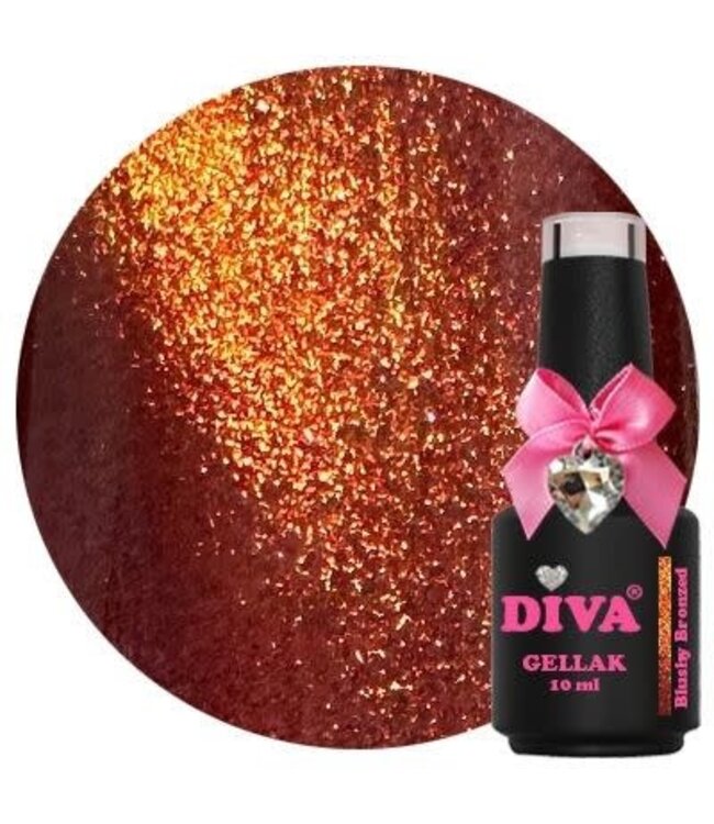 Diva 421 Gellak Cat Eye Blushy Bronzed 10 ml.