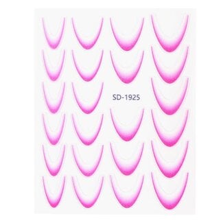 Urban Nails Nail Art Sticker III - 03 Ombre Fuchsia