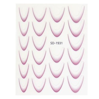 Urban Nails Nail Art Sticker III - 09 Ombre Taupe