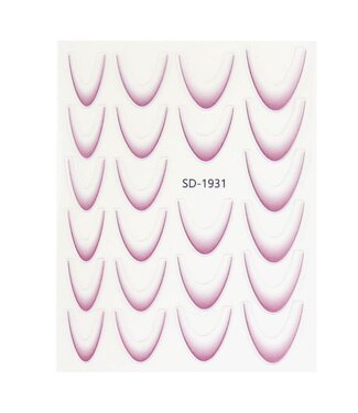 Urban Nails Nail Art Sticker III - 09 Ombre Taupe