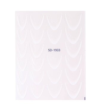 Urban Nails Nail Art Sticker III - 11 Ombre Wit