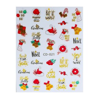 Urban Nails Nail Art Sticker Winter - 01