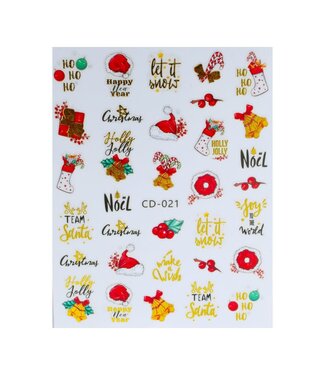 Urban Nails Nail Art Sticker Winter - 01