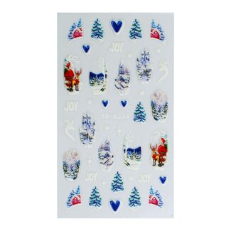 Urban Nails Nail Art Sticker Winter - 02