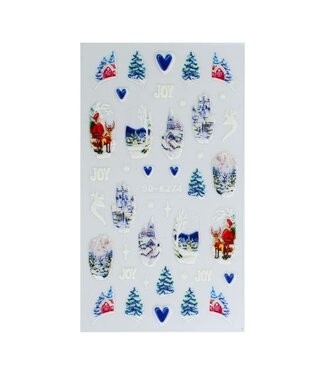 Urban Nails Nail Art Sticker Winter - 02