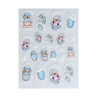 Urban Nails Nail Art Sticker Winter - 04