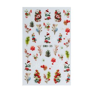 Urban Nails Nail Art Sticker Winter - 07