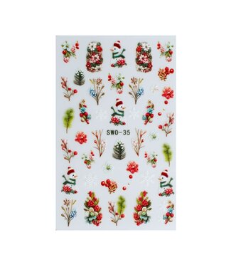 Urban Nails Nail Art Sticker Winter - 07