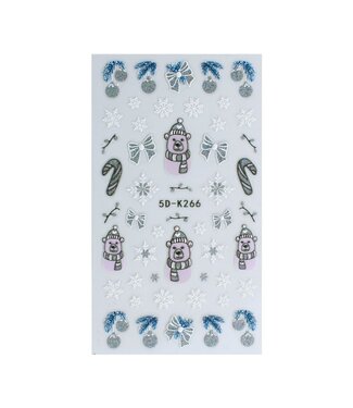 Urban Nails Nail Art Sticker Winter - 08