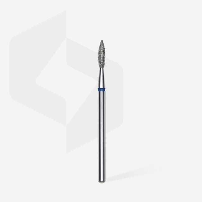 Diamond Bit Pointed Flame medium 2,1 x 8 mm