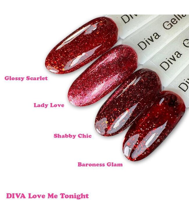 105 Gellak Glossy Scarlet 10 ml.