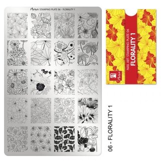 Moyra Stempelplaat 06 Florality 1