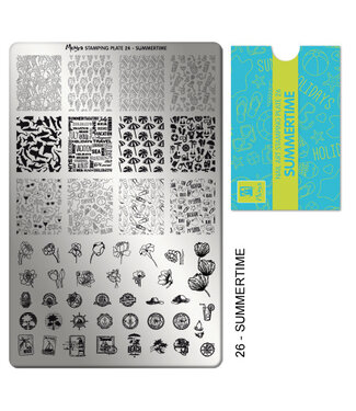 Moyra Stempelplaat 26 Summertime