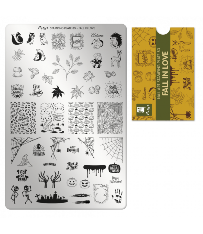 Stempelplaat 83 Fall in Love