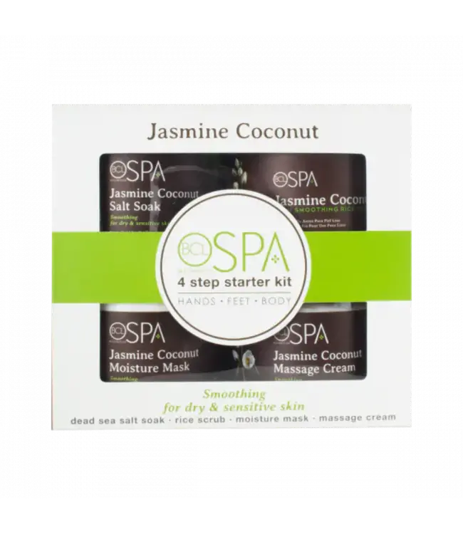BCL SPA Starter Kit Jasmine Coconut 4-step