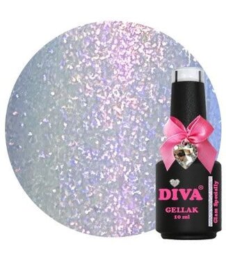 Diva 424 Gellak Glitter Glass Specially 10 ml.