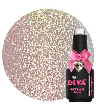 Diva 425 Gellak Glitter Glass Gorgeous 10 ml.