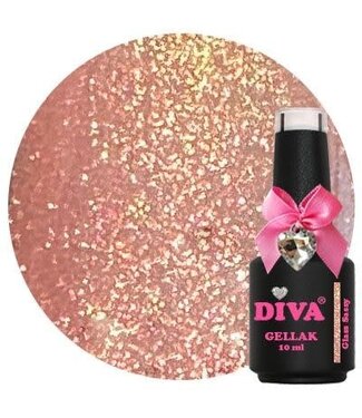 Diva 426 Gellak Glitter Glass Sassy 10 ml.