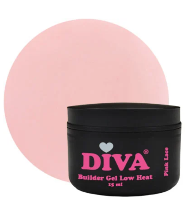 Builder Gel Low Heat Pink Lace