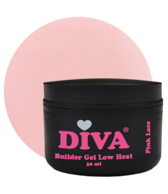 Builder Gel Low Heat Pink Lace