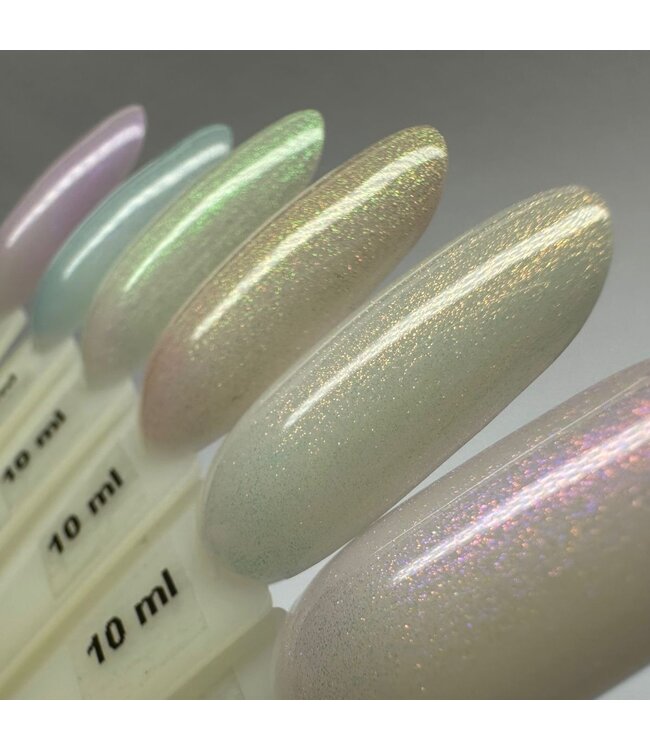 Set Gellak Glitter Glass 6 st. 10 ml.