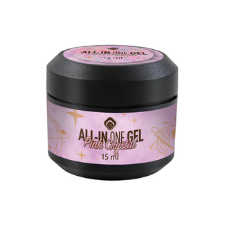 Magnetic All in One Gel Pink Crystal 15 ml.