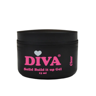 Diva Solid Build it up Gel Clear 15 ml.