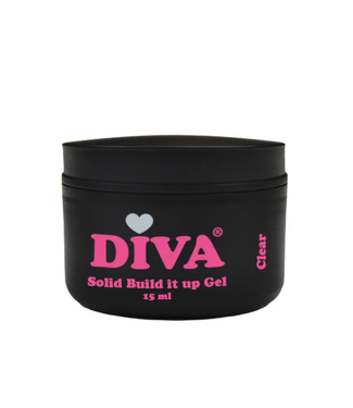 Diva Solid Build it up Gel Clear 15 ml.