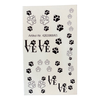Waterdecals Paws