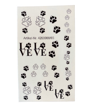 Waterdecals Paws