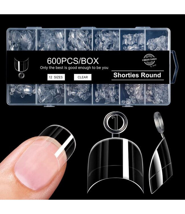 Tip Box Shorties Round 600 st.