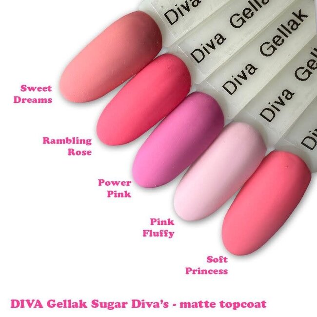 Set Gellak Sugar Diva's 5 st. 10 ml.