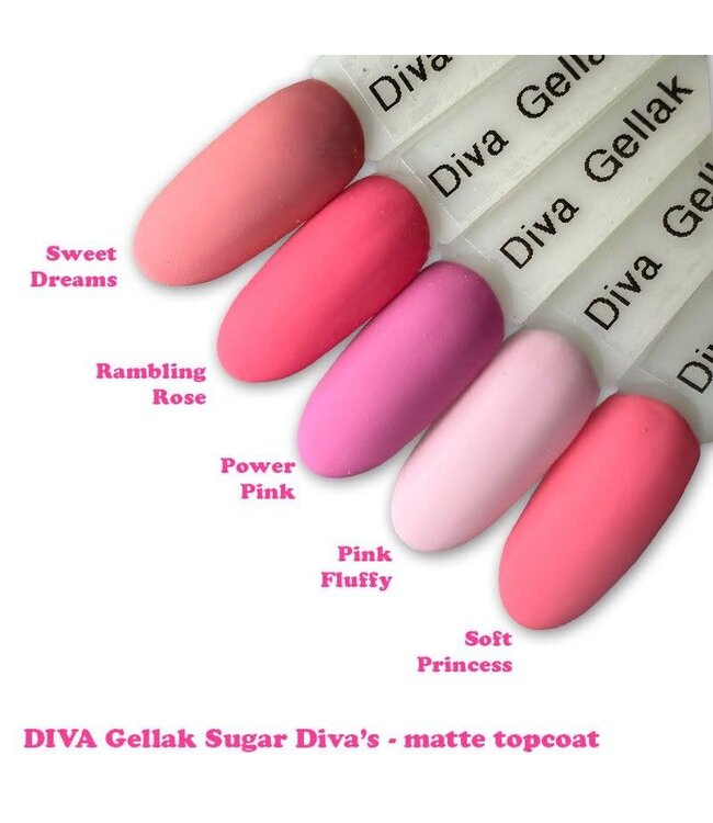 Set Gellak Sugar Diva's 5 st. 10 ml.