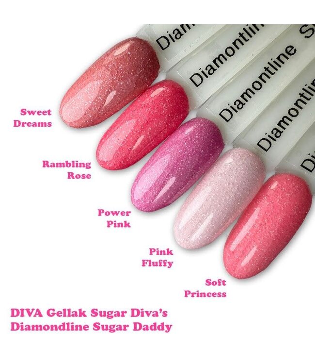Set Gellak Sugar Diva's 5 st. 10 ml.