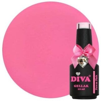 Diva 164 Gellak Power Pink 10 ml.