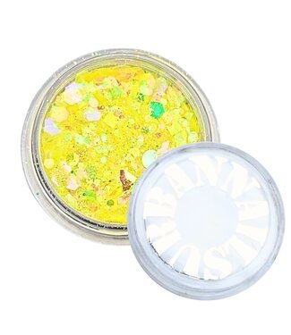 Urban Nails Cadeau Glitter Geel